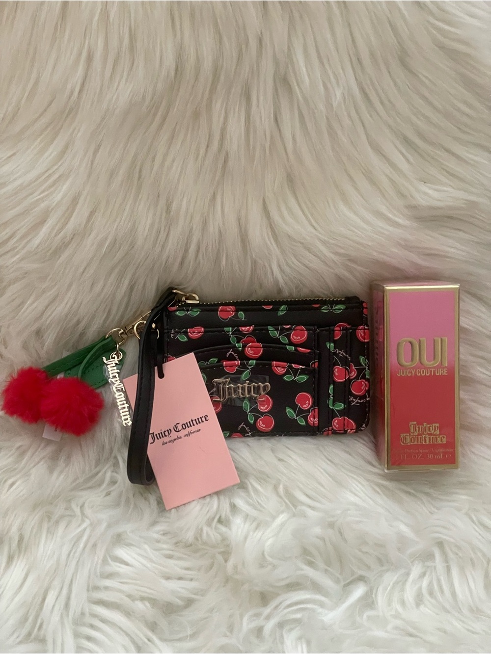 JUICY COUTURE 2 Piece Fruity Bundle Wallet & Oui
